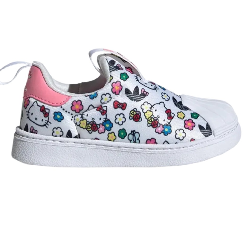 adidas Superstar 360 x Hello Kitty Low Floral IG5666 Size 2.5 NWT